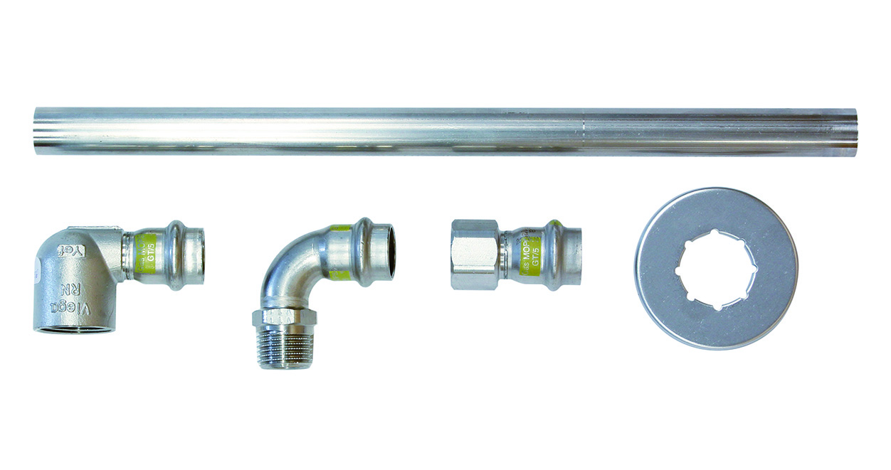 Vaillant VAILLANT VC/VCW/VCI Gas-Installationsset Aufputz/Unterputz, Neu- und Altinstallation