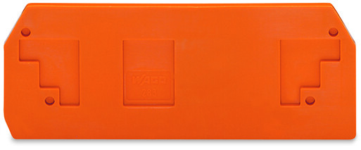 WAGO GmbH &amp; Co. KG Abschlußplatte 2,5mm orange 283-328