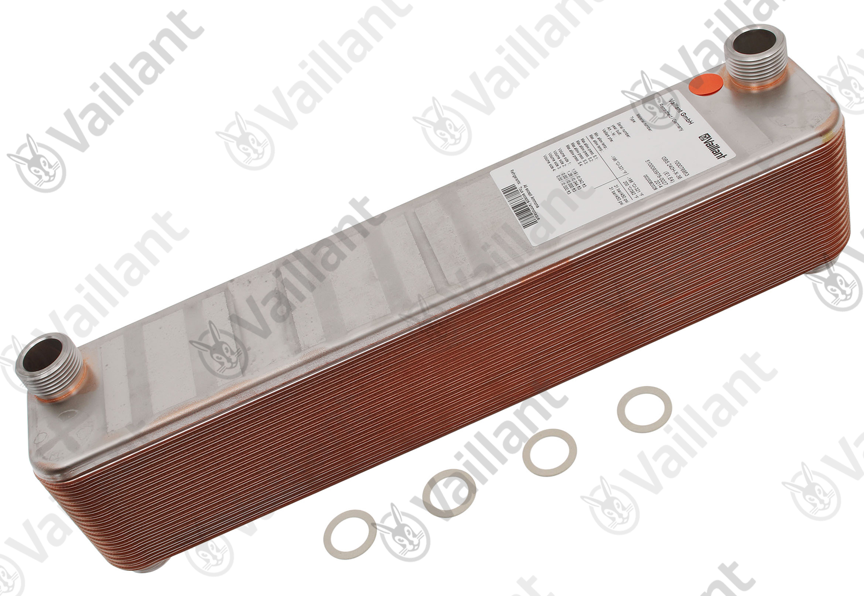 Wärmetauscher, 36 Platten Vaillant-Nr. 0020085422