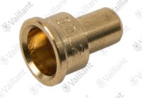 VAILLANT Brennerdüse, Zündbrenner D=2x0. Vaillant-Nr. 0010031779