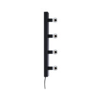 PAULMANN LED-Spiegelleuchte 40W schwarz Regula 801.01