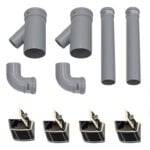 Erweiterungsset 4er-Kaskade DN 130 PP für ecoTEC plus/5-5 und COMPACT/4-5