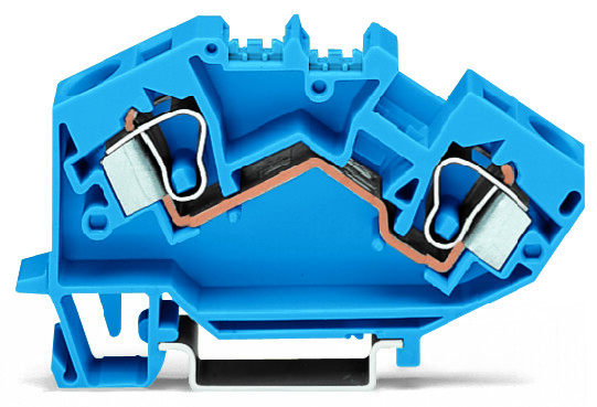 WAGO GmbH &amp; Co. KG Durchgangsklemme 0,2-10mmq blau 784-604