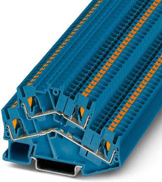 Phoenix Contact Durchgangsreihenklemme 0,14-4qmm, 5,2mm, bl PTTBS 2,5 BU