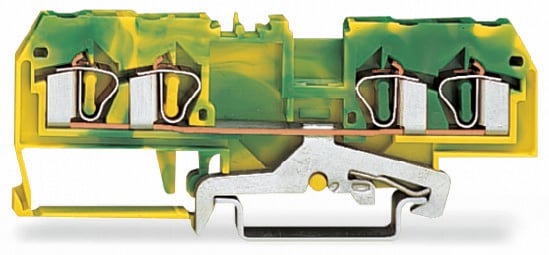WAGO GmbH &amp; Co. KG Schutzleiterklemme gn/ge 0,08-4qmm 281-657