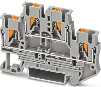 Phoenix Contact Durchgangsreihenklemme 0,14-4qmm, 5,2mm, grau PTTB 2,5