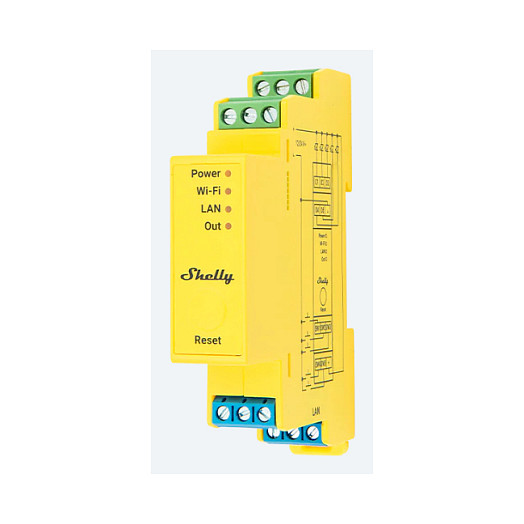 Shelly Shelly Relais "Pro RGBWW PM" WLAN LED Lichtcontroller LAN BT
