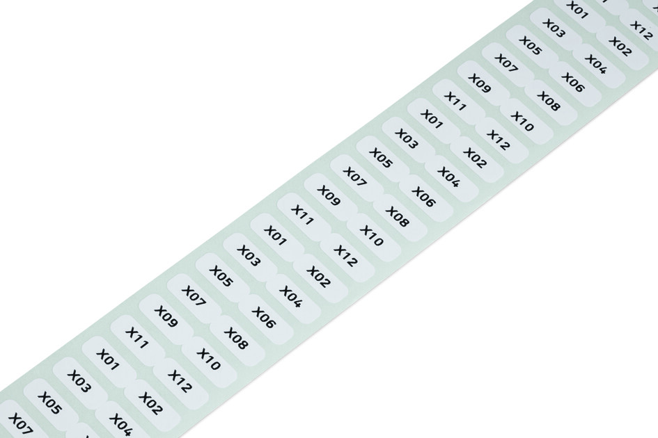 WAGO GmbH &amp; Co. KG Etikett weiß 15x6mm 3000St/Rolle 210-805