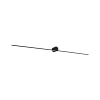 PAULMANN LED-Spiegelleuchte 15W 3000K schwarz Sava 754.13 850lm