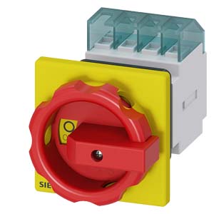 Siemens Siemens Dig Industr. Haupt-/Not-Aus-Schalter 3p. 16A 7,5kW/400V 3LD2054-0TK53