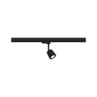 PAULMANN LED-Schienenstrahler 10W 1LED Cover 955.32 schwarz GU10 schwarz matt Aluminium IP20 3Ph