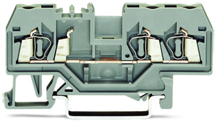 WAGO GmbH &amp; Co. KG Durchgangsklemme grau 0,08-2,5qmm 280-681