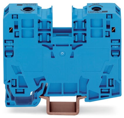 WAGO GmbH &amp; Co. KG Durchgangsklemme 6-35qmm blau 285-134