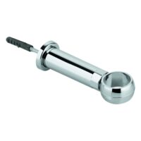 Spülrohrschelle 37132 verdeckte Befestigung für Spülrohr 28mm chrom