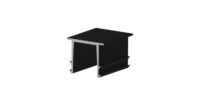 VAILLANT Endkappe, 40 x 37,1 mm für Montageschiene, schwarz (4 Stück)