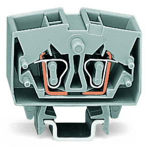 WAGO GmbH &amp; Co. KG Durchgangsklemme grau 2x0,08-2,5qmm 264-721