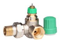Dynamic Valve RA-DV 15 druckunabhängig, R 1/2, WE re, vernickelt