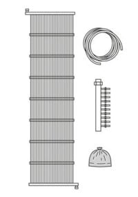 Kompaktkollektor VWZ KK 10 Wärmequelle für Sole/Wasser-Wärmepumpen