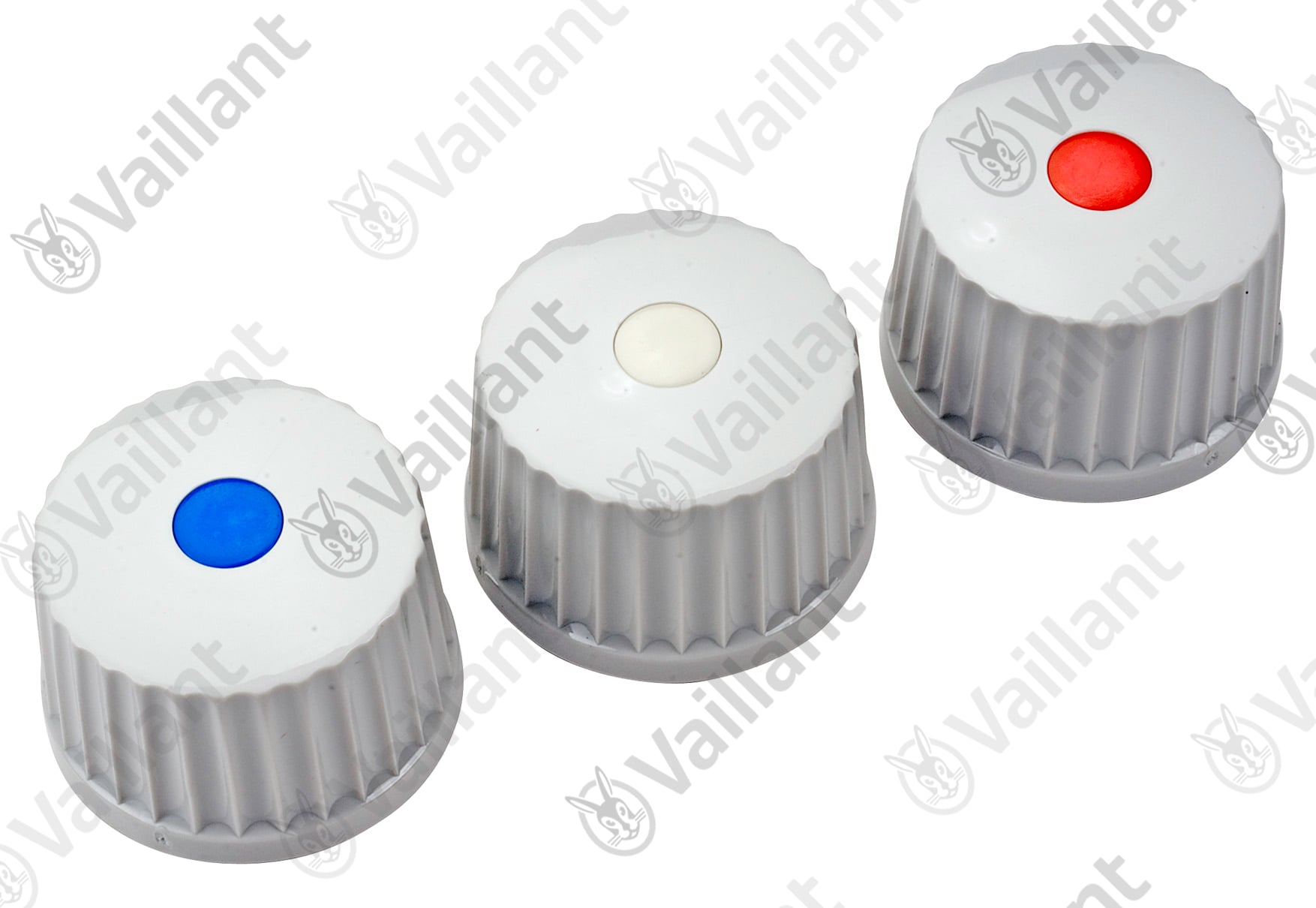 Knopf, grau, Set a 3 St. Vaillant-Nr. 0020096370
