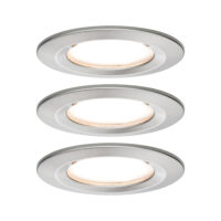 PAULMANN LED-Einbaustrahler 6,8W Konverter weiß CoinSlim 938.73 dimmbar 1LED eisen 2700K