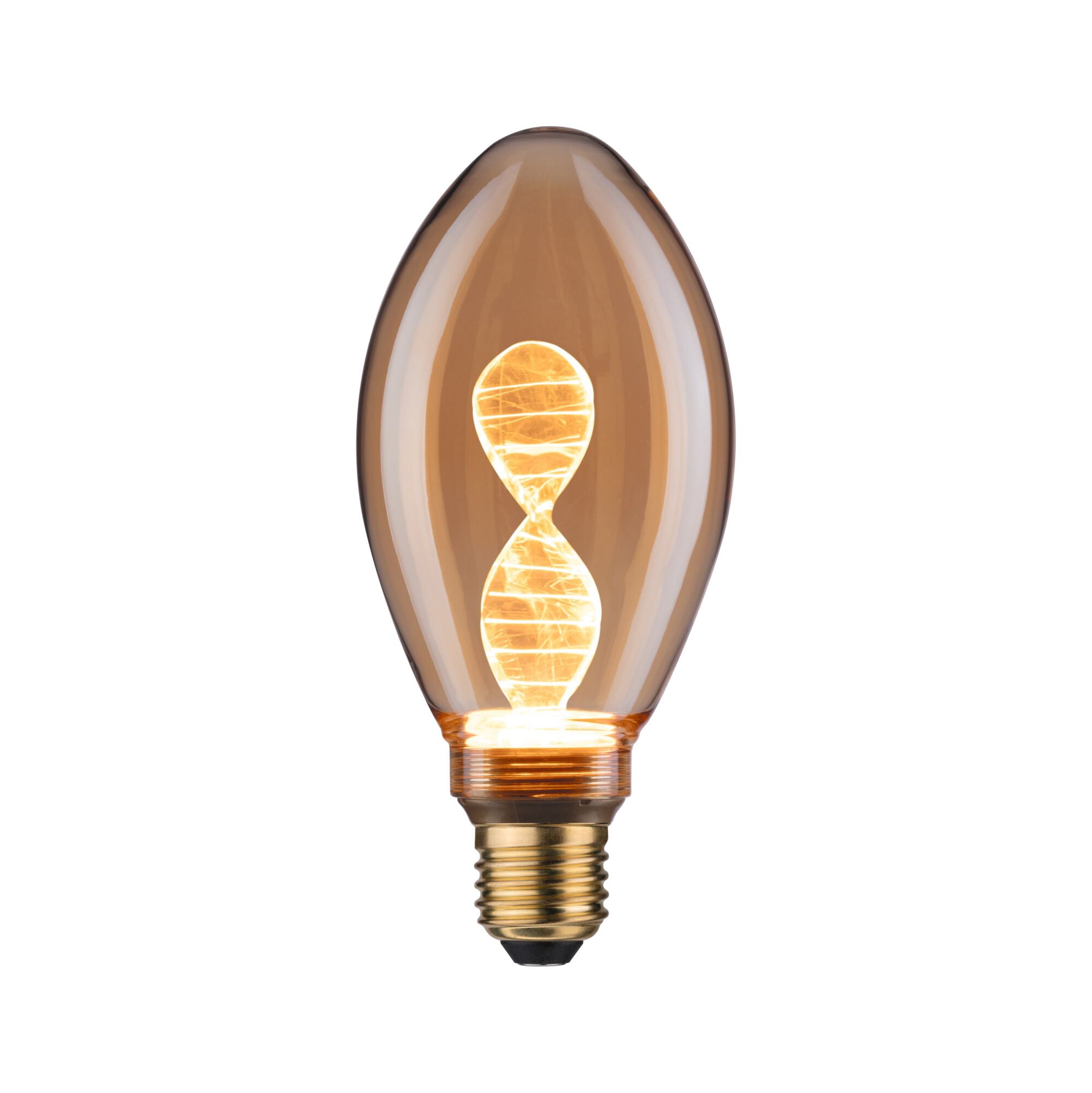Paulmann PAULMANN LED-Lampe E27 3,5W 1800K go kl Helix 288.84 180lm 0-360° AC Ø75x164mm