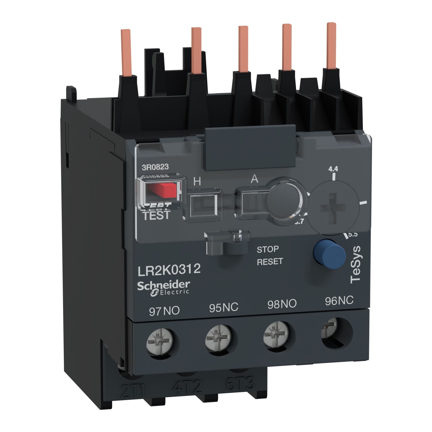 Schneider Schneider Electric Motorschutz-Relais 3,70-5,50A LR2K0312