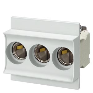 Siemens Siemens Dig Industr. Neozed-EB-Sicherungssockel D01/16A 3-polig 5SG5553