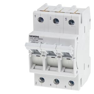 Siemens Siemens Dig Industr. Minized 6A 400V 3P 5SG7631-0KK06