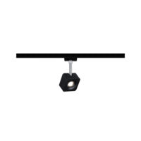 PAULMANN LED-Schienenstrahler 8W Konverter schwarz Cube 969.41 1LED 4000K weiß 450lm schwarz matt