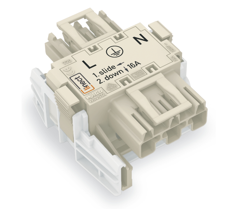 WAGO GmbH &amp; Co. KG Linect-T-Steckverbinder Buchse-Stecker 3-p. 770-6223