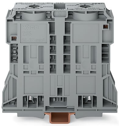 WAGO GmbH &amp; Co. KG 2-Leiter Durchgangsklemme 185qmm, grau 285-1185