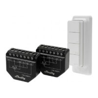 Shelly Shutter x2 + BLU RC Button 4 Pack