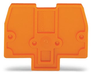 WAGO GmbH &amp; Co. KG Abschlußplatte 2mm orange 870-924