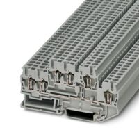Phoenix Contact Doppelstockklemme grau STTB 2,5-TWIN