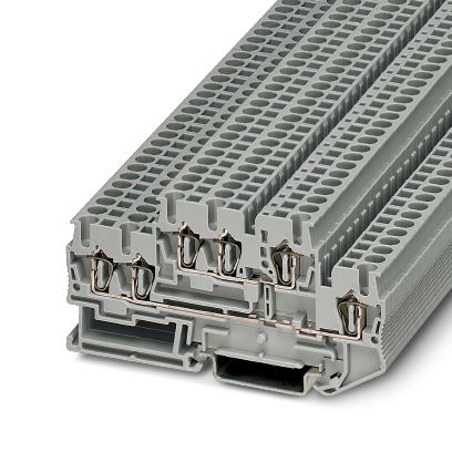 Phoenix Contact Doppelstockklemme grau STTB 2,5-TWIN