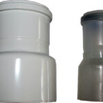 WOLF Reduzierung DN80/125 - DN60/100, aus PP