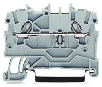 WAGO GmbH & Co. KG 2L-Durchgangsklemme 1qmm schwarz TopJob 2000-1205