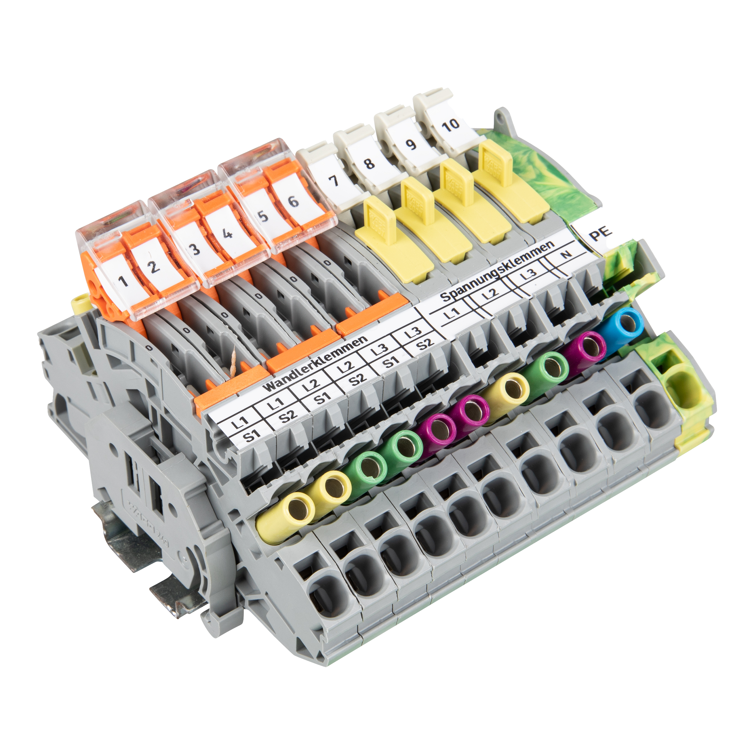 WAGO GmbH &amp; Co. KG Stromwandlerklemmenblock 821-202