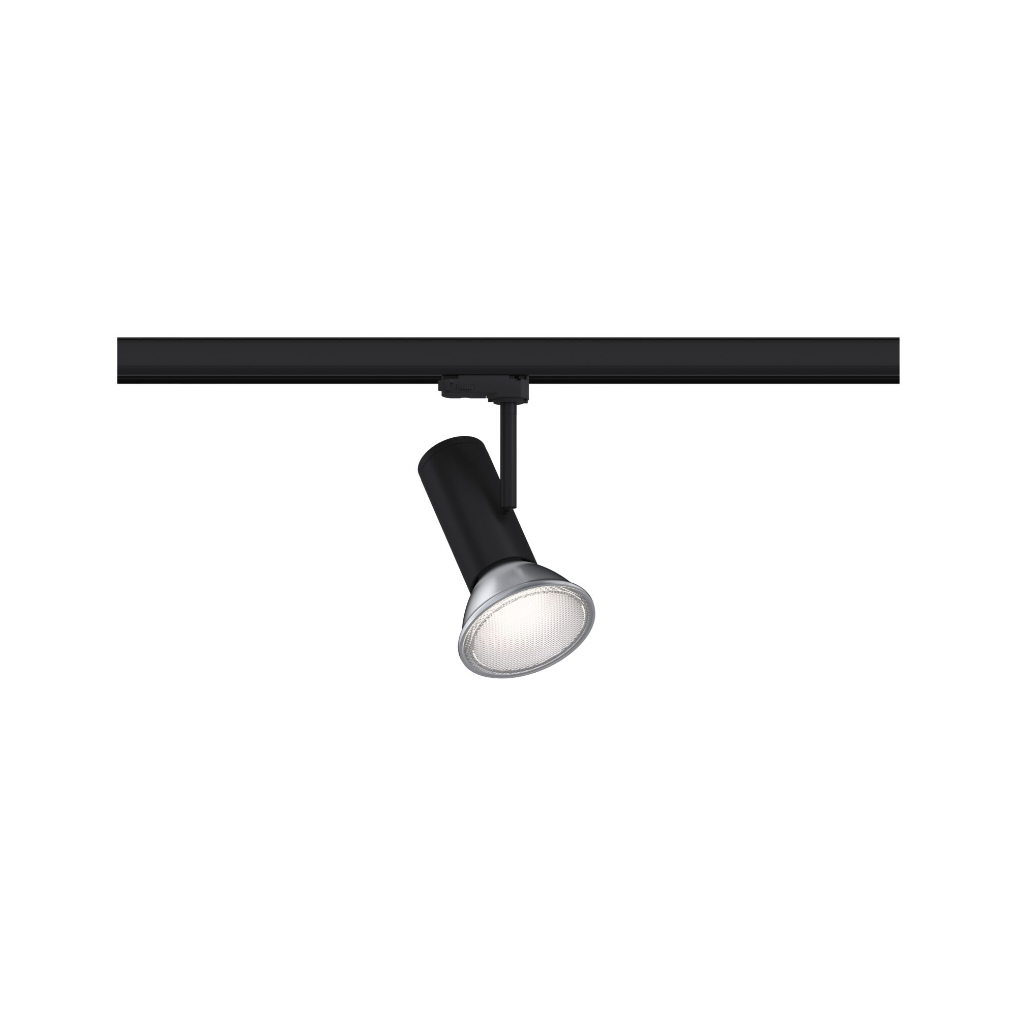 Paulmann PAULMANN LED-Schienenstrahler 50W 1LED Apol 954.08 schwarz E27 schwarz matt Aluminium IP20
