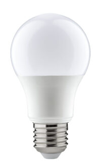 PAULMANN LED-Lampe E27 8W 2700K weiß 806lm 288.71 F opal AC Ø60x105mm 230V