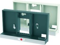 WOLF Wandsockel weiß für Bedienmodul BM-2