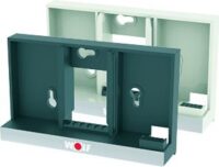 Wandsockel schwarz für Bedienmodul BM-2