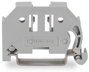 WAGO GmbH &amp; Co. KG Endklammer 6mm breit grau 249-116