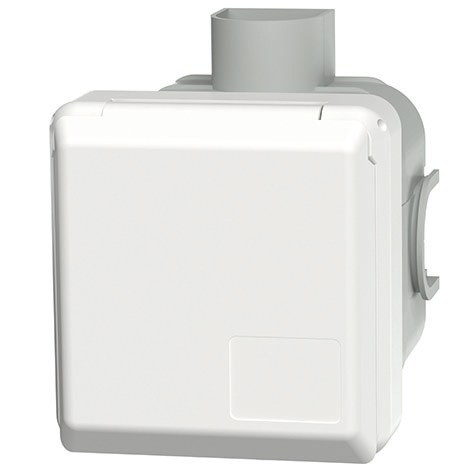 Mennekes MENNEKES CEE-Steckdose 5p 16A 6h 400V/rt Cepex 4244 IP44 Unterputz Schraubkl Kunststoff