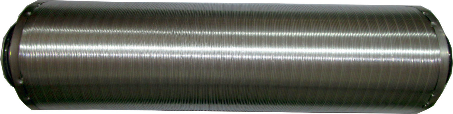 Schalldämpfer DN180 L:1000mm mit 50mm Dämmung, für CWL