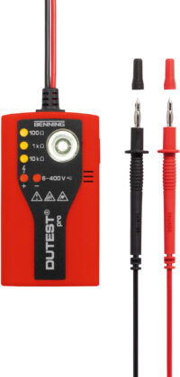 BENNING Durchgangsprüfer opt/akust DUTEST pro 100Ohm Taschenlampe