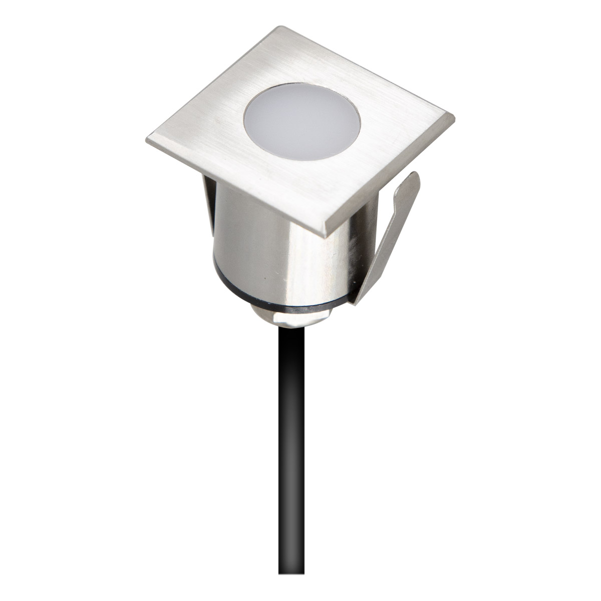 EVN Lichttechnik P-LED Bodeneinbauleuchte 12V 1W 3000K IP67 P 67104002 Edelstahl