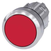 Siemens Dig Industr. Drucktaster 22mm, rund, rot 3SU1050-0AB20-0AA0