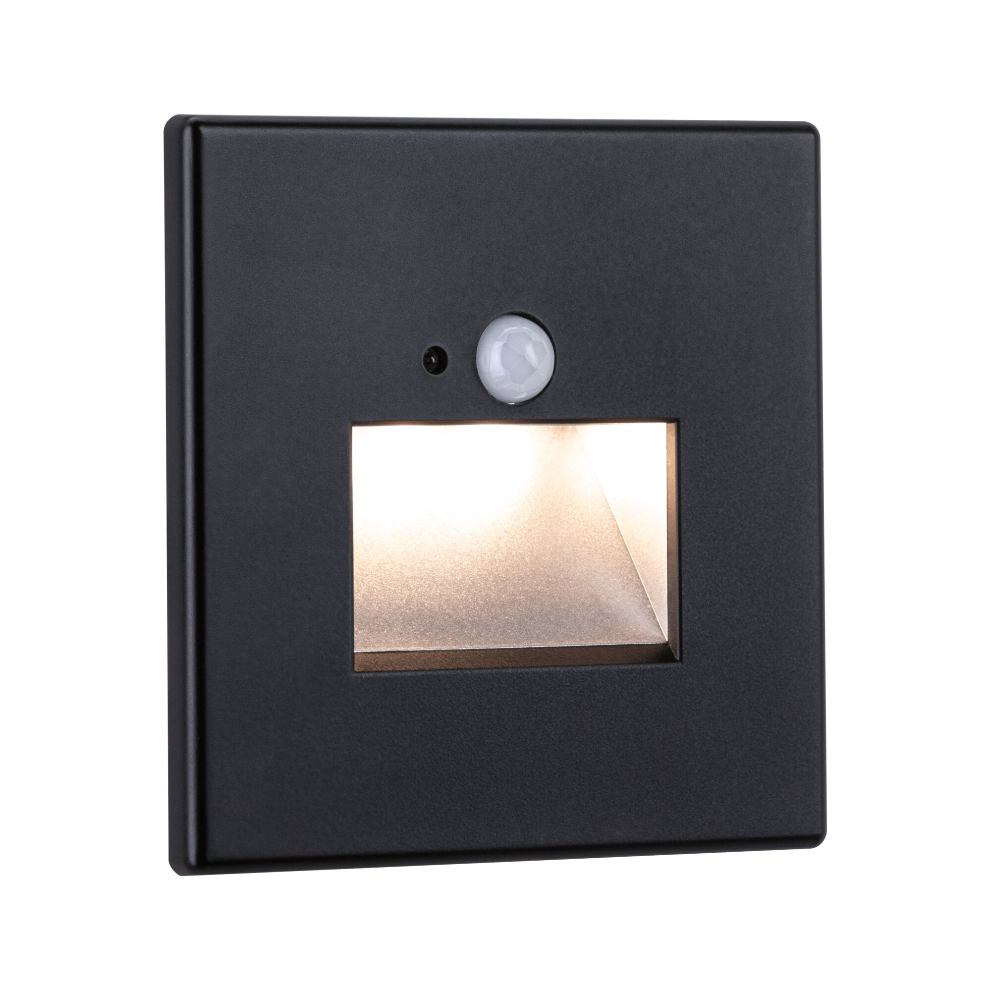 Paulmann PAULMANN LED-Orientierungsleuchte 2,2W 931.35 2700K 25lm schwarz IP20 Scheibe