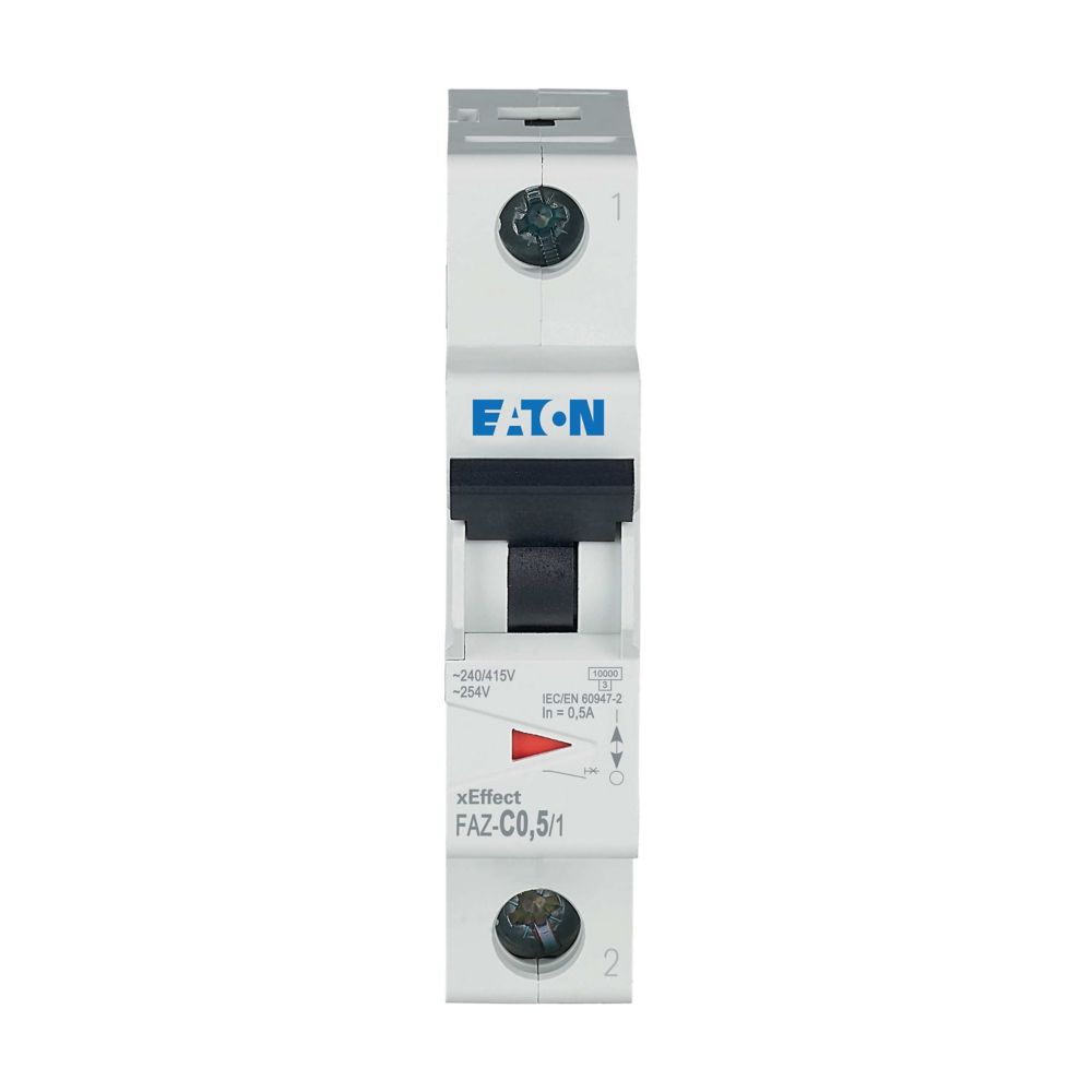 Eaton Eaton (Moeller) Leitungsschutzschalter C 0,5A, 1p FAZ-C0,5/1